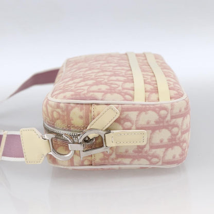 Christian Dior Vintage Crossbody Bag Diorissimo Canvas, PINK, CANVAS, Shoulder bag