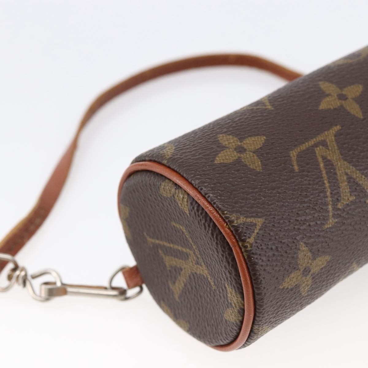 Louis Vuitton Papillon Pochette Monogram Canvas, BROWN, CANVAS, Clutche & pouche