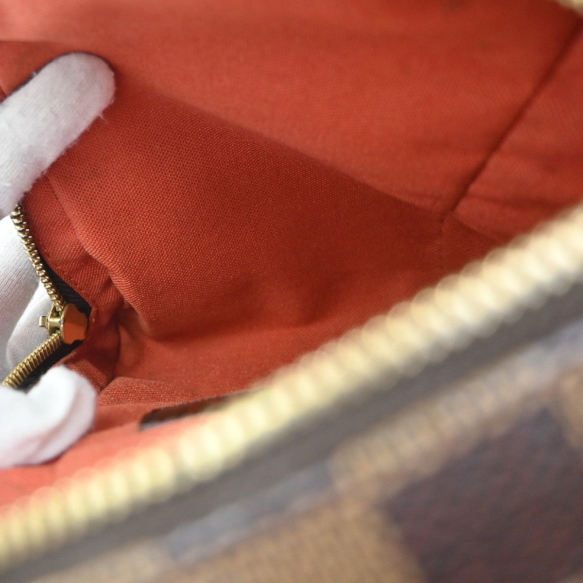 Louis Vuitton Geronimos Waist Bag Damier, BROWN, CANVAS, Travel bag