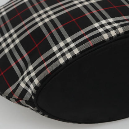 Burberry Nova Check Tote Nylon, BLACK, NYLON, Tote bag