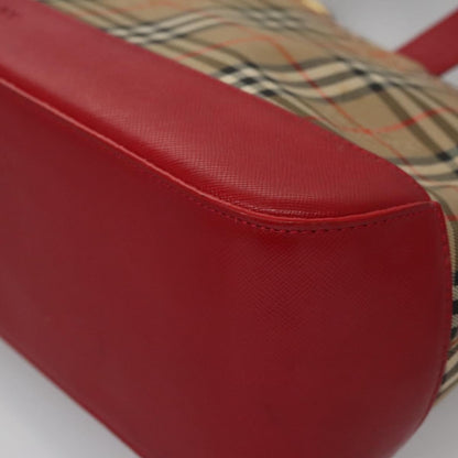 Burberry Nova Check Handbag Nova Check Canvas, BEIGE, CANVAS, Handbag