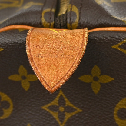 Louis Vuitton Keepall Bag Monogram Canvas, Brown, Canvas, Travel Bag