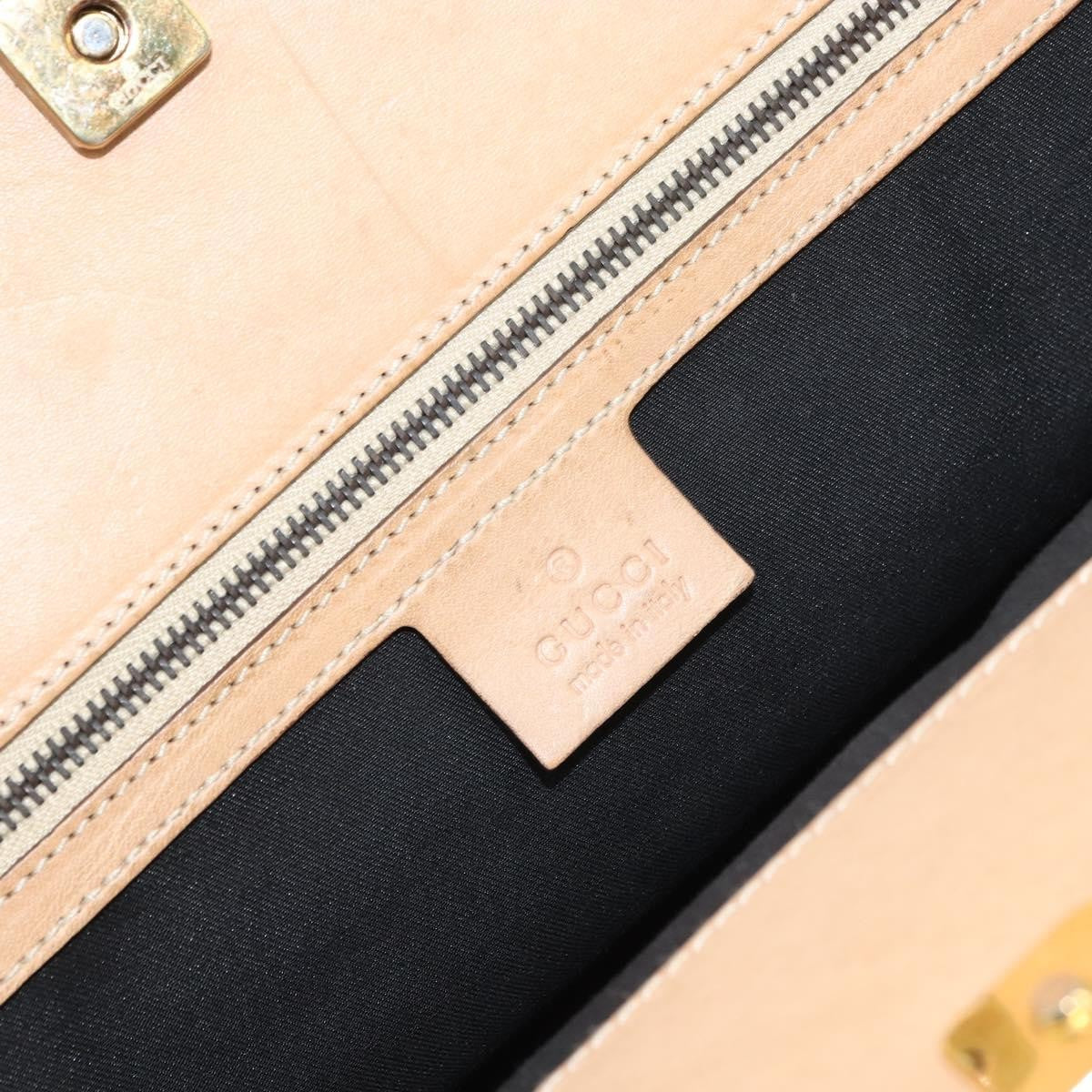 Gucci Horsebit Bracket Tote GG Canvas, BLACK, CANVAS, Tote bag