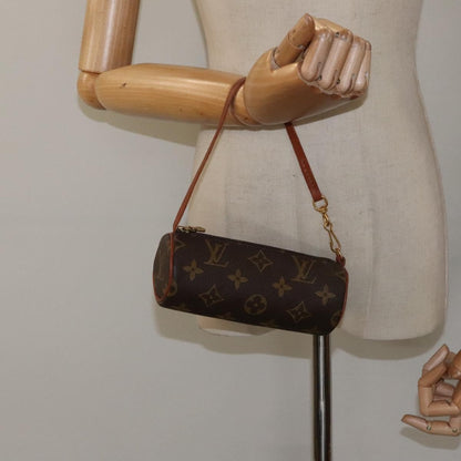 Louis Vuitton Papillon Pochette Monogram Canvas, BROWN, CANVAS, Handbag