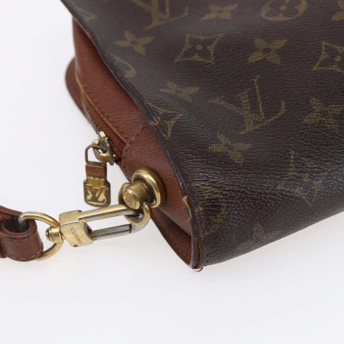 Louis Vuitton Pochette Orsay Monogram Canvas, BROWN, CANVAS, Clutche & pouche