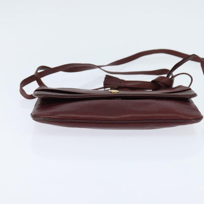 cartier Must de Cartier Shoulder Bag Leather, BURGUNDY, LEATHER, Shoulder bag