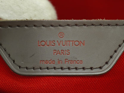 Louis Vuitton Cabas Mezzo Damier, BROWN, CANVAS, Tote bag