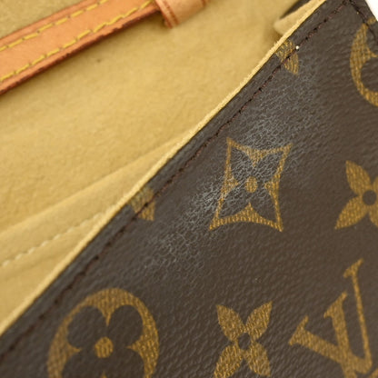 Louis Vuitton Twin Handbag Monogram Canvas, BROWN, CANVAS, Clutche & pouche