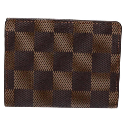 Louis Vuitton Ludlow Wallet Damier, BROWN, CANVAS, Wallets