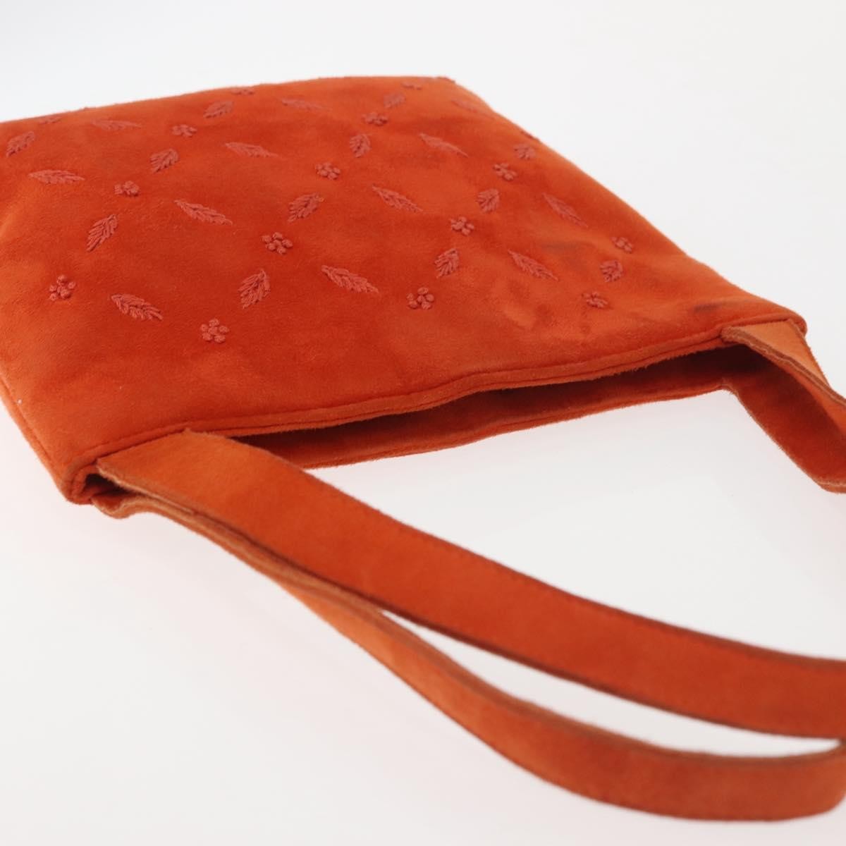 Bottega Veneta Hobo Suede, ORANGE, SUEDE, Handbag