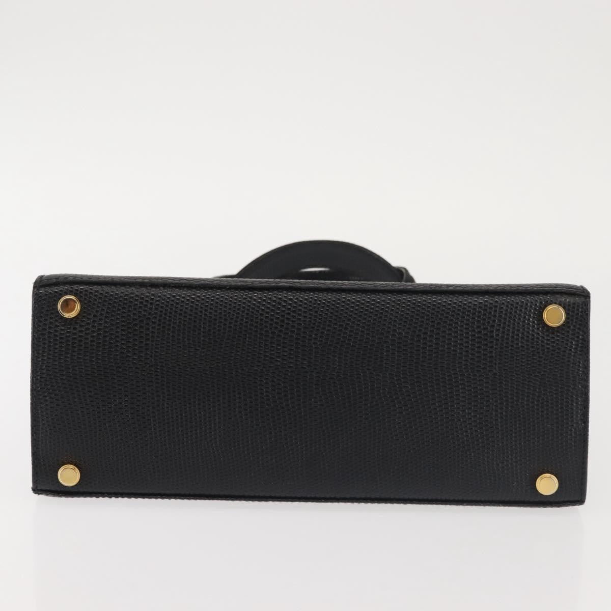 Salvatore Ferragamo Convertible Vara Bow Tote Leather, BLACK, LEATHER, Tote bag