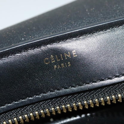 Celine Trapeze Bag Leather, BEIGE, LEATHER, Handbag