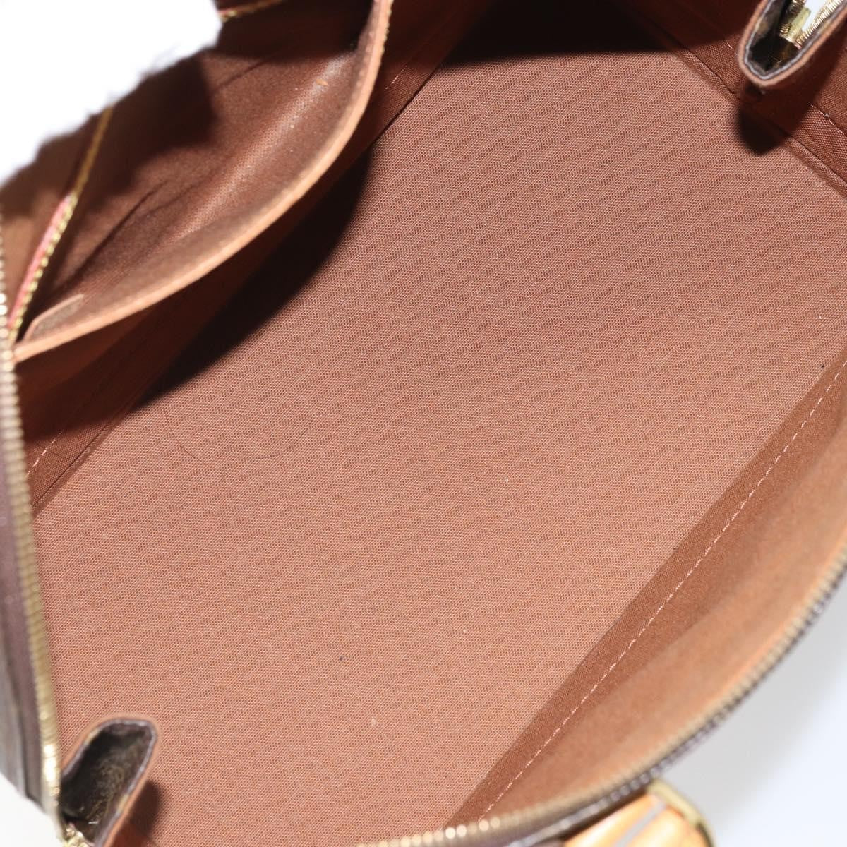 Louis Vuitton Alma Handbag Monogram Canvas, BROWN, CANVAS, Handbag