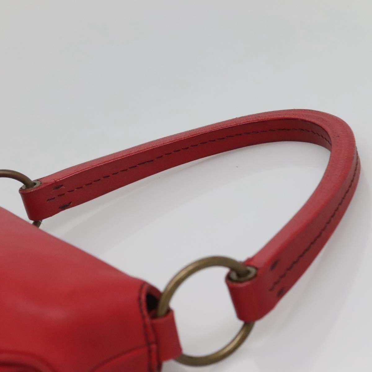 Miu Miu Triple Compartment Convertible Satchel Leather, RED, LEATHER, Shoulder bag