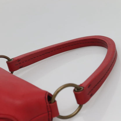 Miu Miu Triple Compartment Convertible Satchel Leather, RED, LEATHER, Shoulder bag