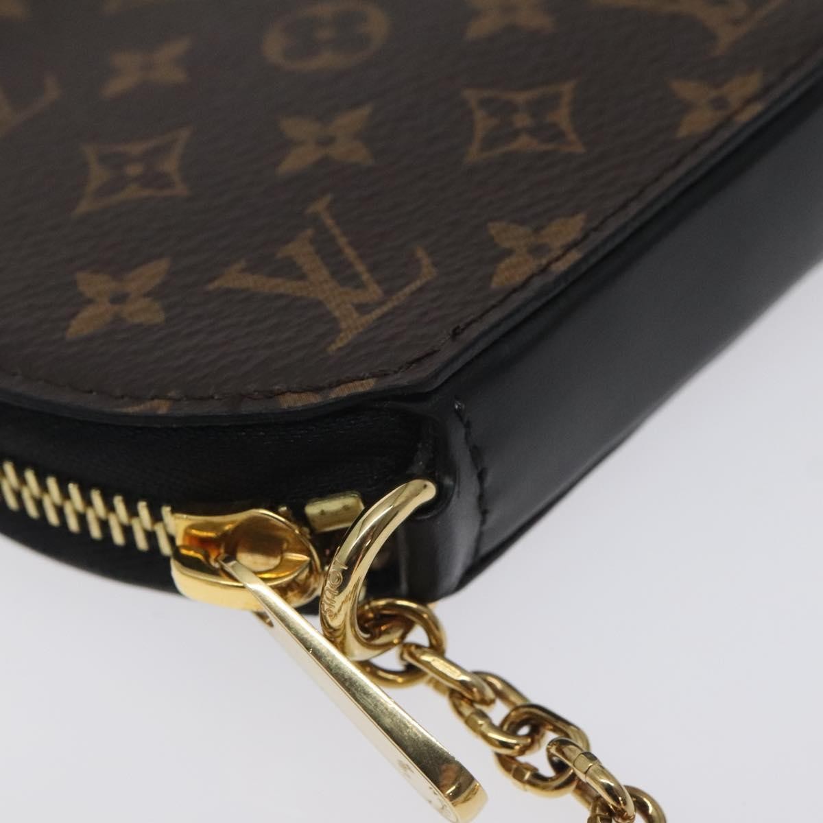 Louis Vuitton Boite Chapeau Coin Purse Monogram Canvas, Brown, Canvas, Wallet
