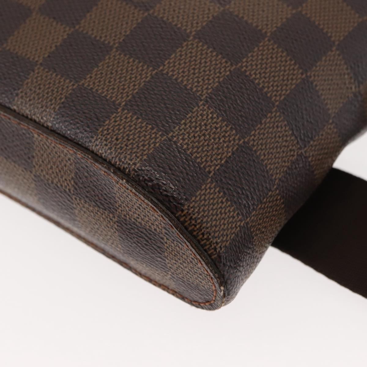 Louis Vuitton Geronimos Waist Bag Damier, BROWN, CANVAS, Shoulder bag