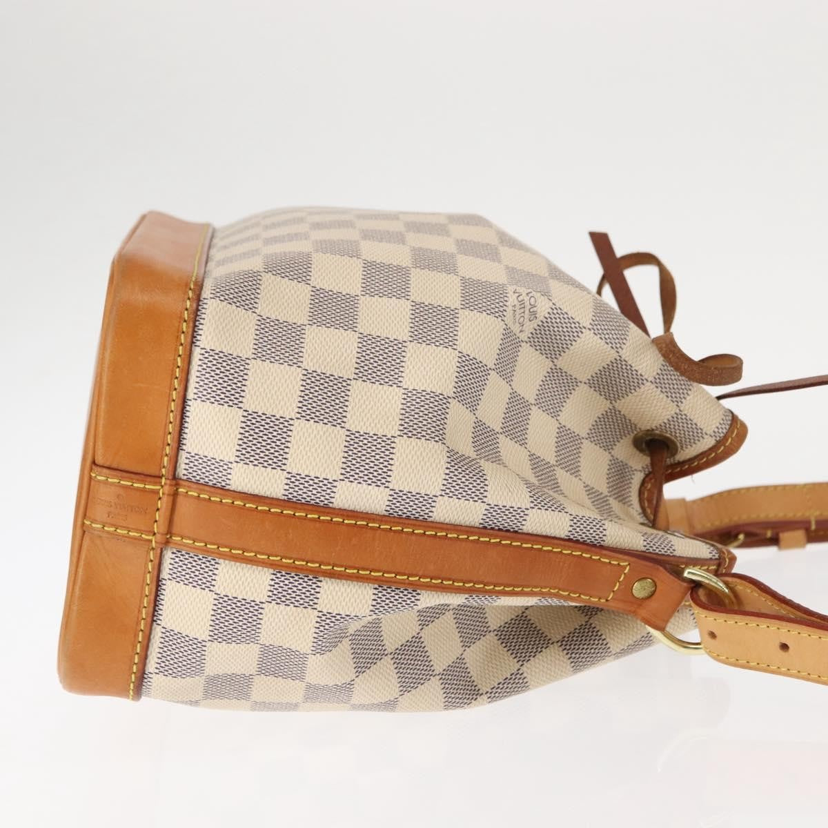 Louis Vuitton Noe Handbag Damier, BEIGE, CANVAS, Crossbody bag