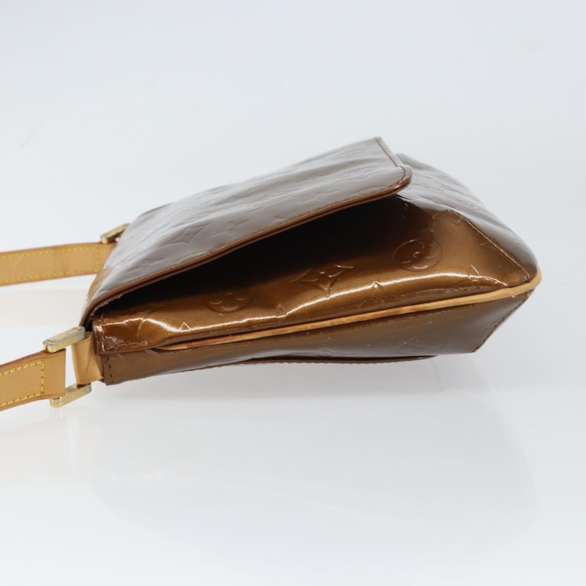 Louis Vuitton Thompson Street Handbag Monogram Vernis, BROWN, PATENT_LEATHER, Shoulder bag