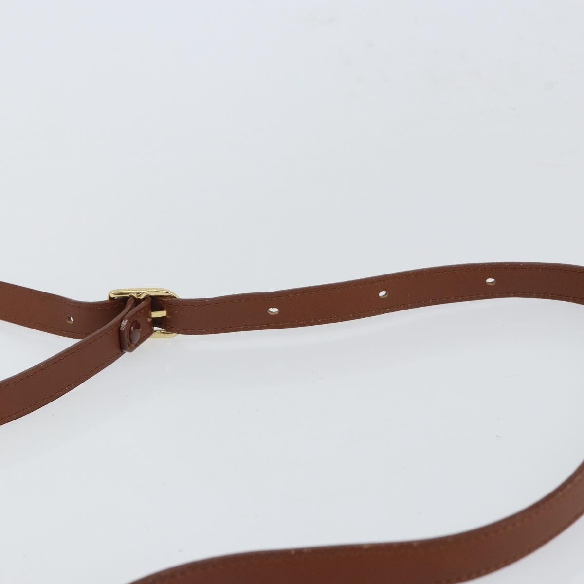 Burberry Vintage Shoulder Bag Leather, BROWN, LEATHER, Shoulder bag