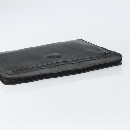 Gucci Vintage clutch Bag Leather, BLACK, LEATHER, Clutche & pouche