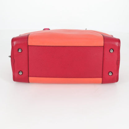 Loewe Amazona Bag Leather, ORANGE, LEATHER, Handbag