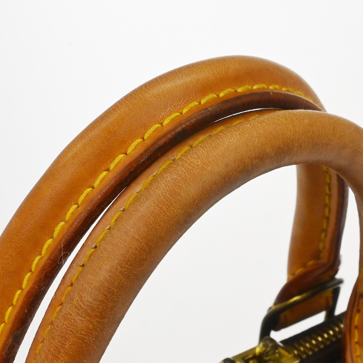Louis Vuitton Alma Handbag Monogram Canvas, Brown, Canvas, Handbag