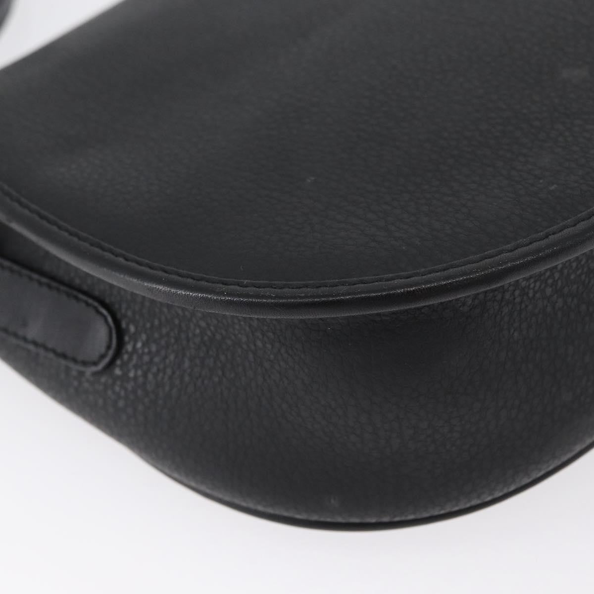 Gucci Vintage Shoulder Bag Leather, BLACK, LEATHER, Shoulder bag