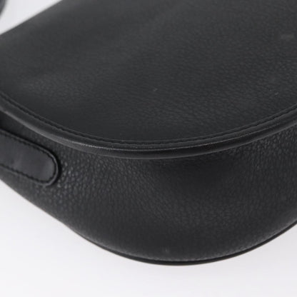 Gucci Vintage Shoulder Bag Leather, BLACK, LEATHER, Shoulder bag