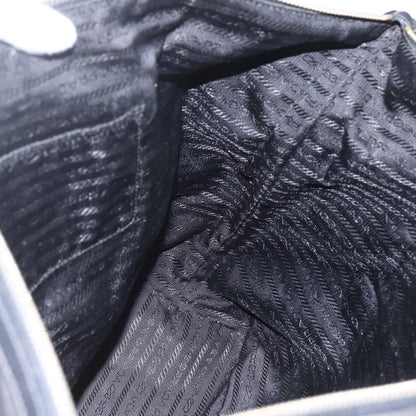 Prada Belted Tote Tessuto, BLACK, NYLON, Tote bag