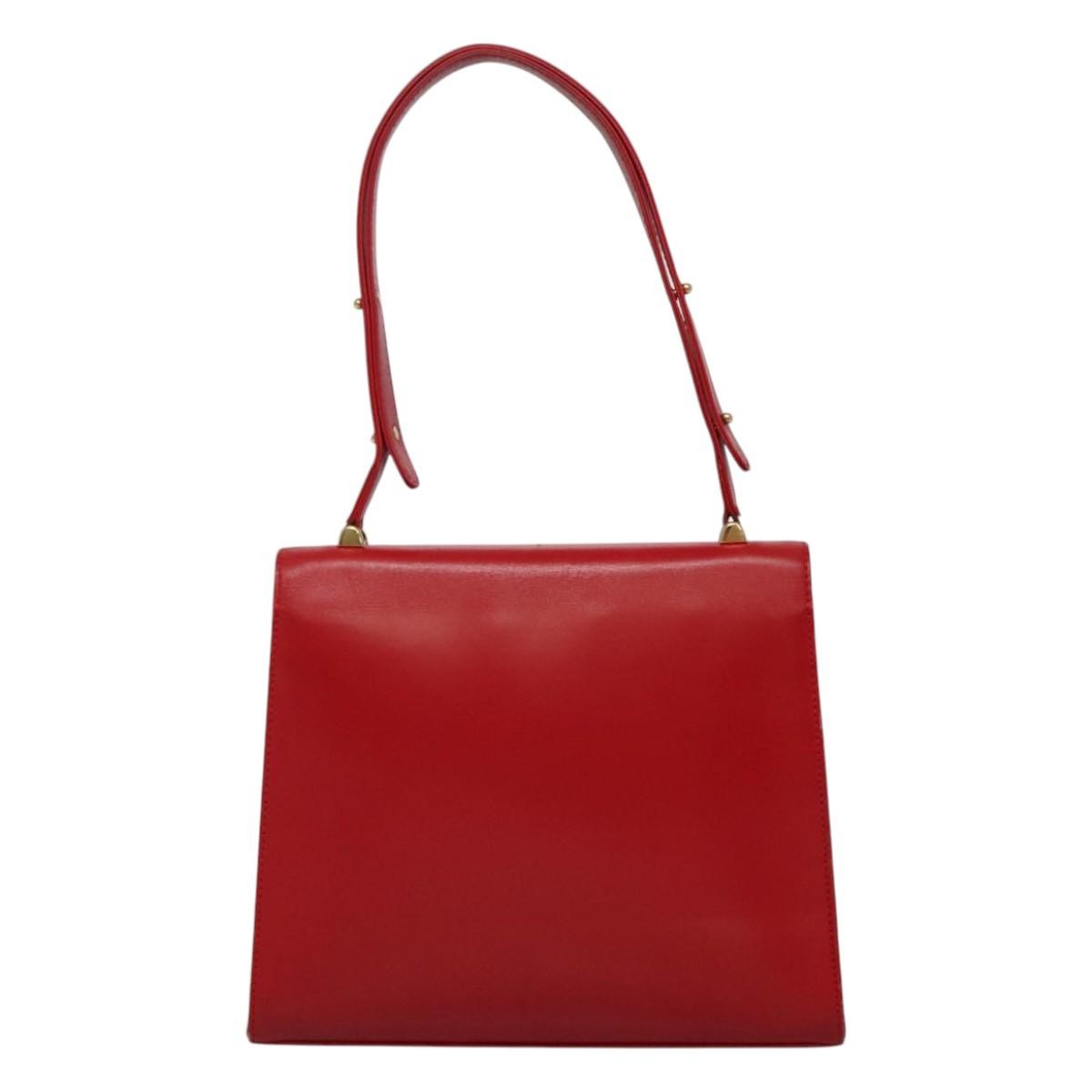 Louis Vuitton Opera Line Spartan Bag Leather, RED, LEATHER, Handbag