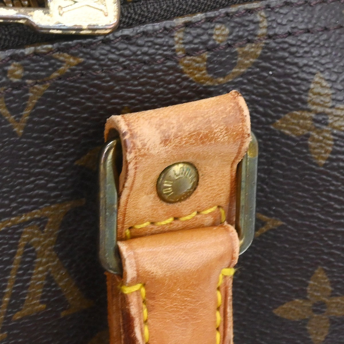 Louis Vuitton Keepall Bag Monogram Canvas, Brown, Canvas, Travel Bag