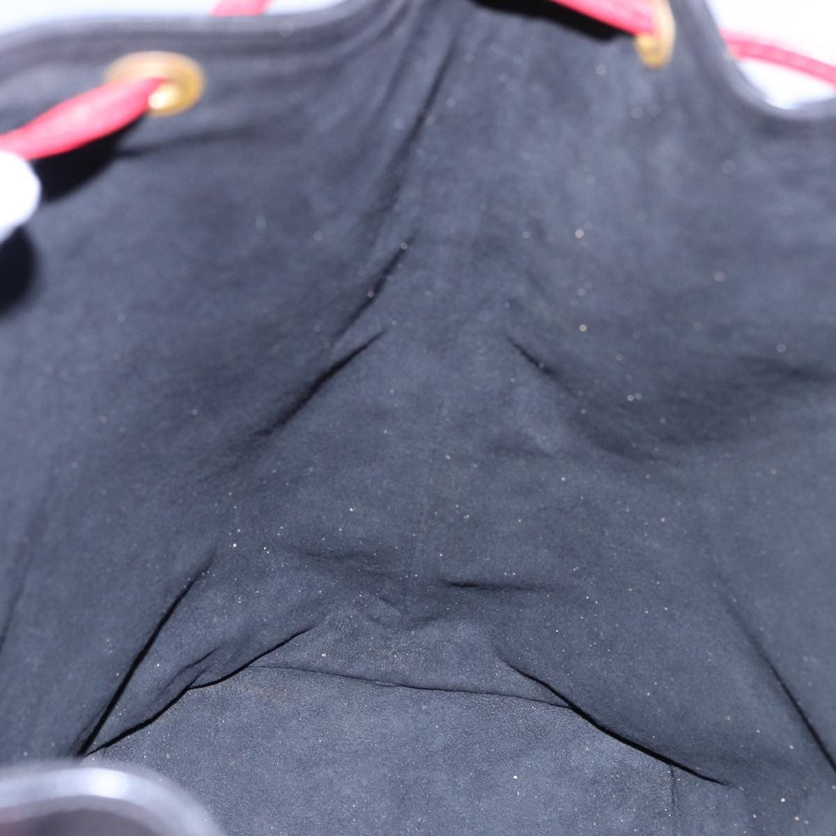 Louis Vuitton Bicolor Noe Handbag Epi Leather, BLACK, LEATHER, Handbag