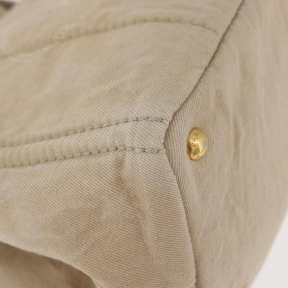 Prada Canapa Tote Canvas, Beige, Canvas, Tote Bag