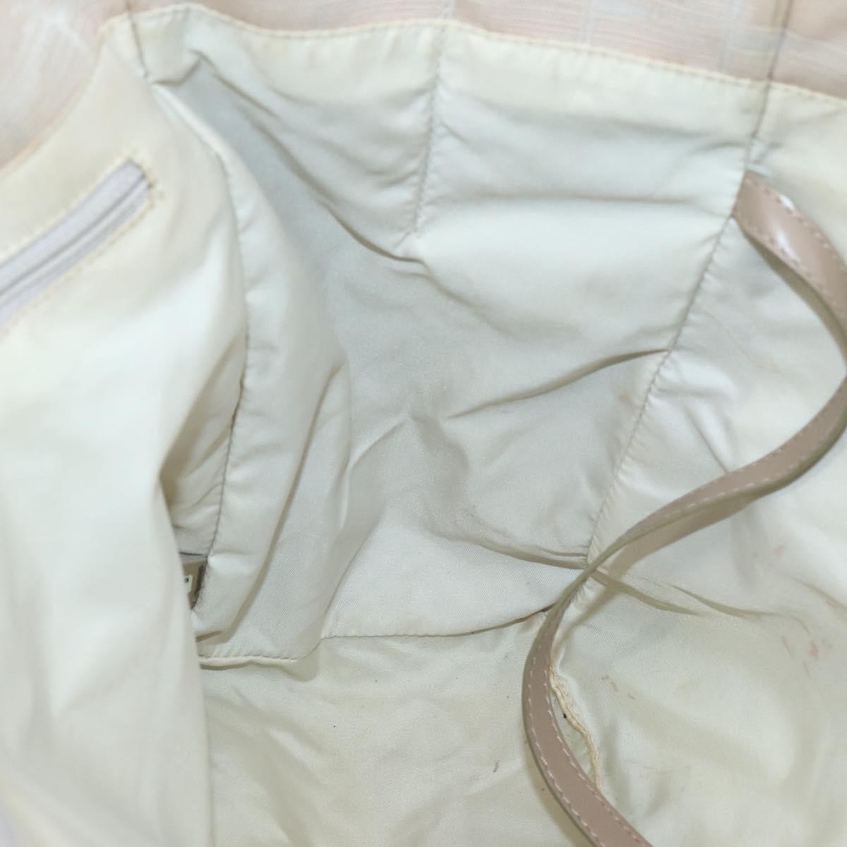 Chanel Travel Line Tote Nylon, BEIGE, NYLON, Tote bag