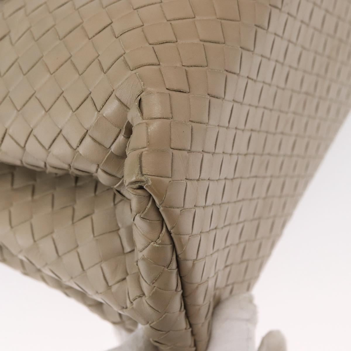 Bottega Veneta Roma Bag Intrecciato Nappa, GRAY, LEATHER, Handbag