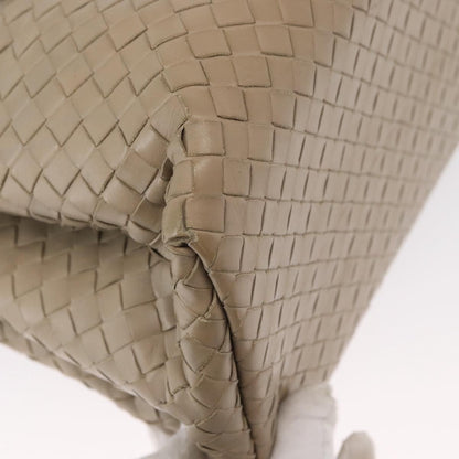 Bottega Veneta Roma Bag Intrecciato Nappa, GRAY, LEATHER, Handbag