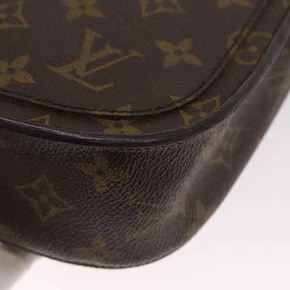 Louis Vuitton Saint Cloud Handbag Monogram Canvas, BROWN, CANVAS, Shoulder bag