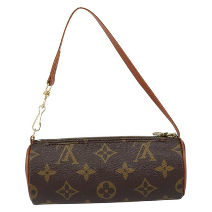 Louis Vuitton Papillon Pochette Monogram Canvas, BROWN, CANVAS, Clutche & pouche