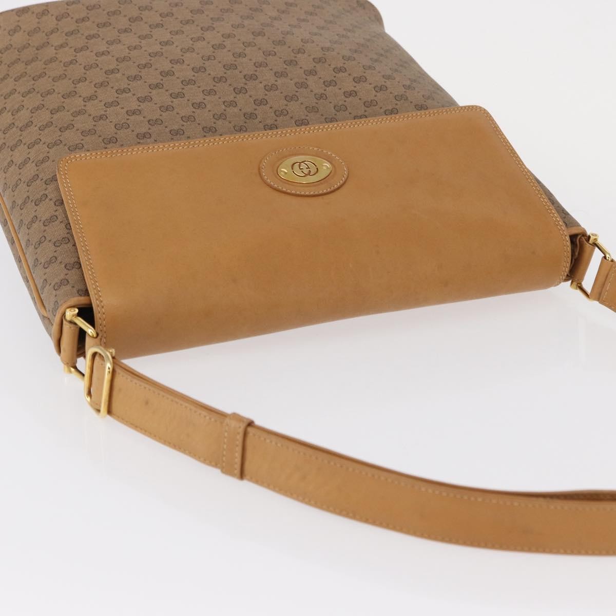 Gucci Micro GG supreme shoulder bag GG canvas, BEIGE, CANVAS, Shoulder bag