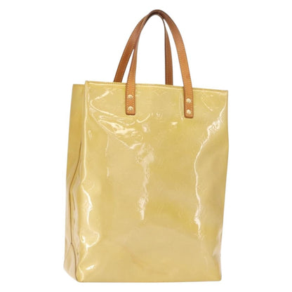 Louis Vuitton Reade Handbag Monogram Vernis, BEIGE, PATENT_LEATHER, Handbag