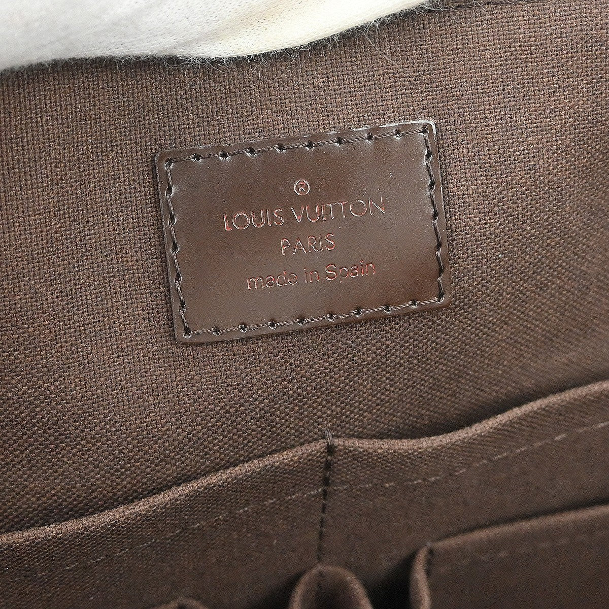Louis Vuitton Porte-Documents Jour Bag Damier, BROWN, CANVAS, Briefcase