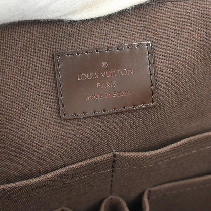 Louis Vuitton Porte-Documents Jour Bag Damier, BROWN, CANVAS, Briefcase