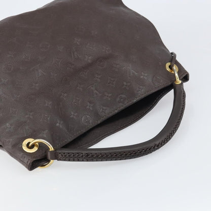 Louis Vuitton Artsy Handbag Monogram Empreinte Leather, BROWN, LEATHER, Handbag