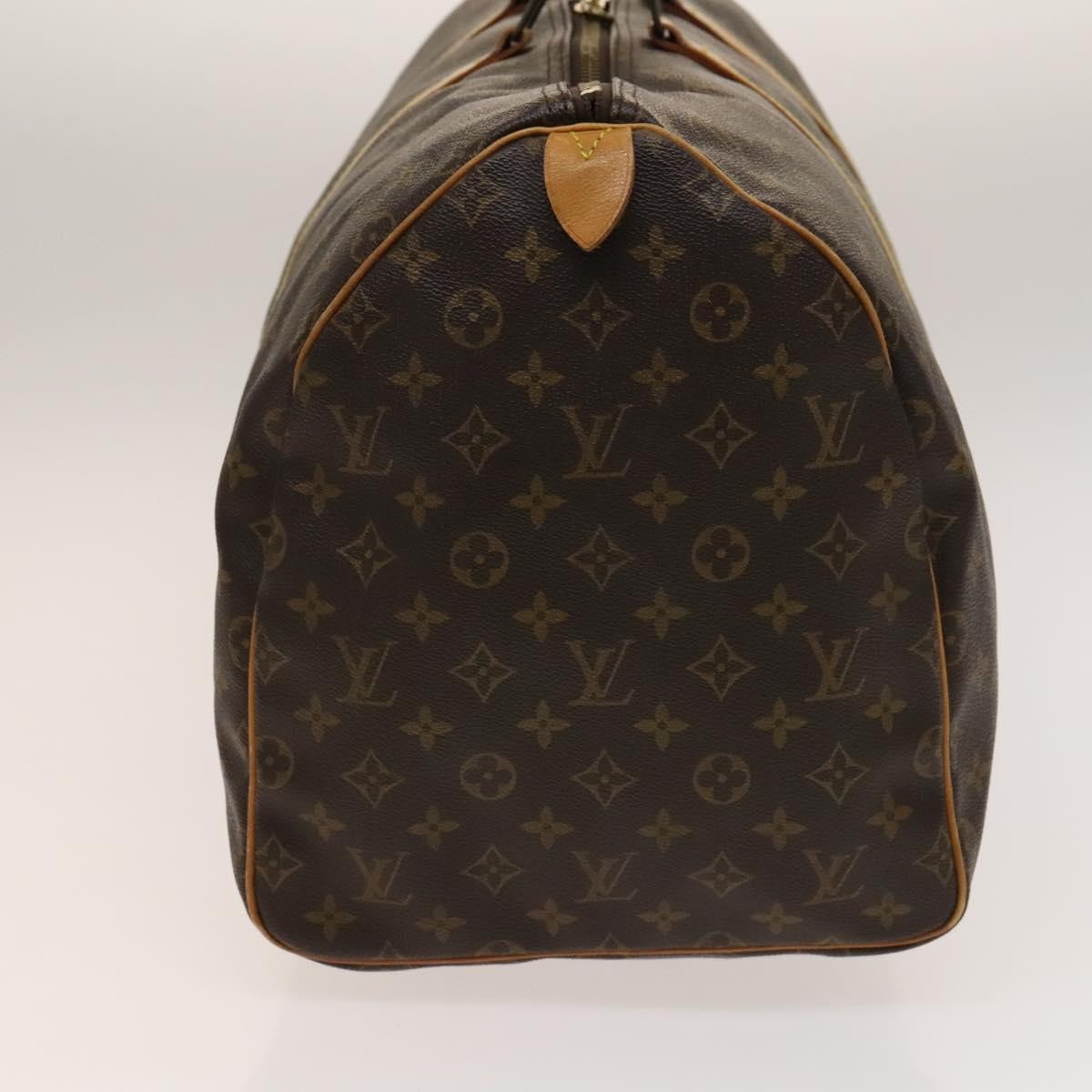 Louis Vuitton Keepall Bag Monogram Canvas, BROWN, CANVAS, Travel bag