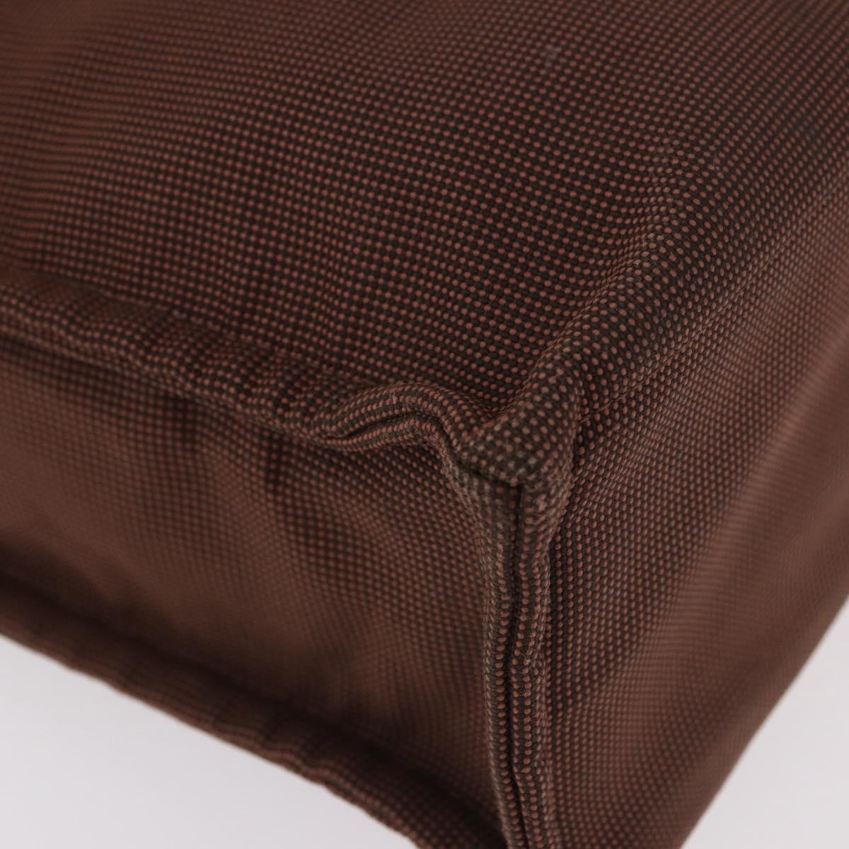 Hermes Fourre Tout Tote Canvas, Brown, Canvas, Tote Bag