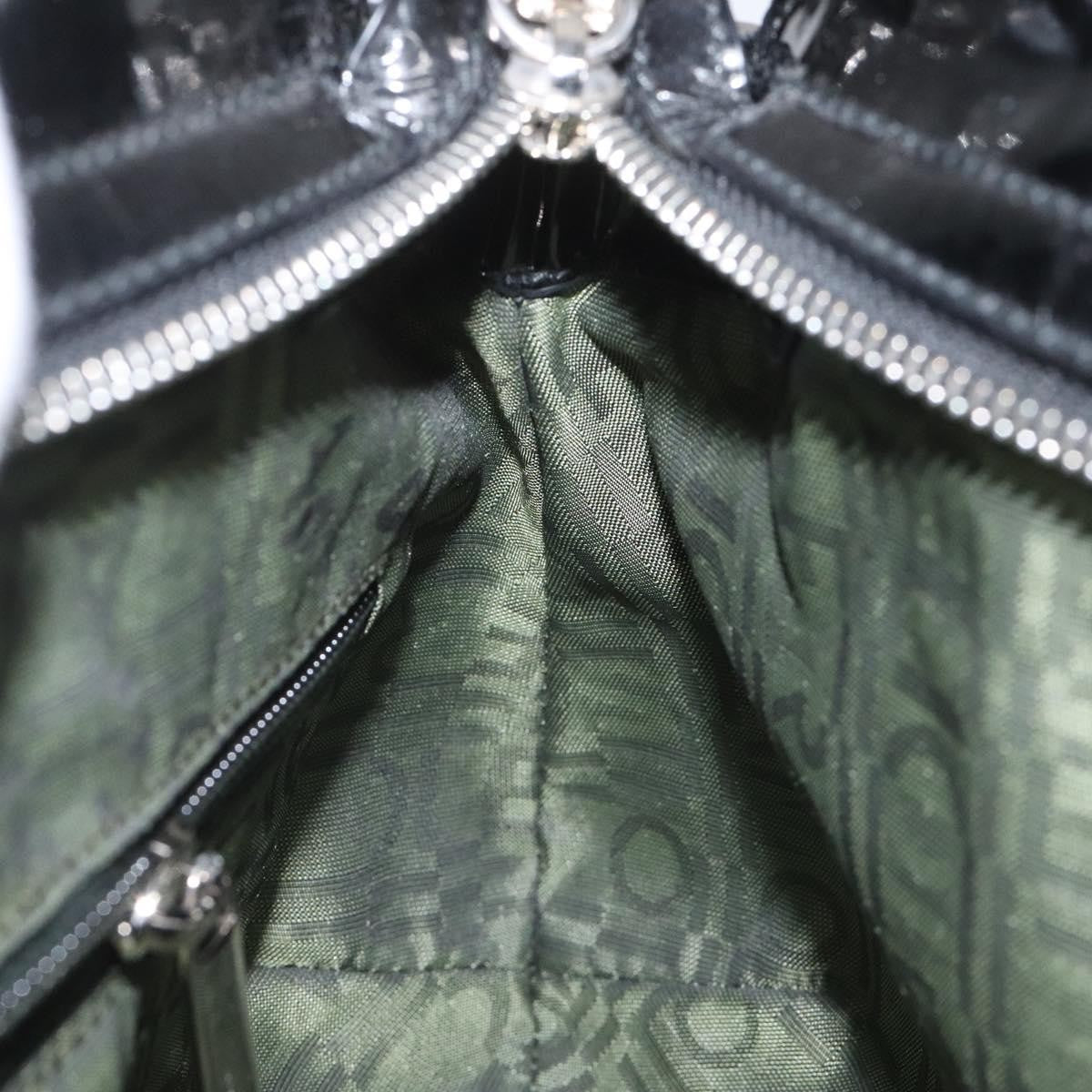 Salvatore Ferragamo Marisa Satchel Patent leather, BLACK, PATENT_LEATHER, Shoulder bag