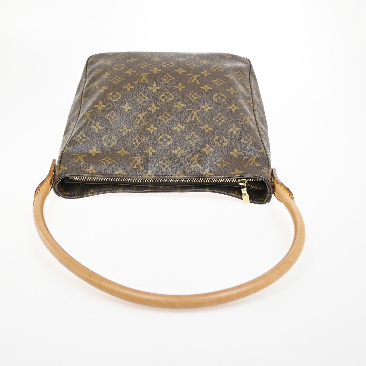 Louis Vuitton Looping Handbag Monogram Canvas, BROWN, CANVAS, Shoulder bag