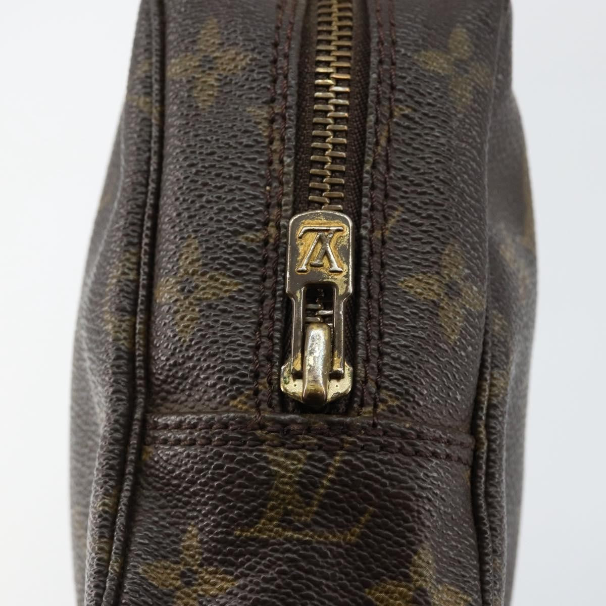 Louis Vuitton Trousse Toilette Monogram Canvas, BROWN, CANVAS, Clutche & pouche