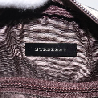 Burberry Nova Check Bowling Bag Canvas, BEIGE, CANVAS, Travel bag
